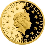 5 Dollars - Elizabeth II Invasion of Sicily obverse image