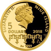 5 Dollars - Elizabeth II The King of the Czech Kingdom obverse image