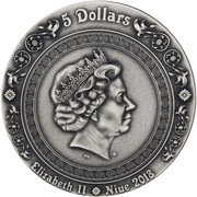 5 Dollars - Elizabeth II Victoria and Nike obverse image