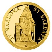 5 Dollars - Elizabeth II Saint Barbara, Niue, 2018 reverse image