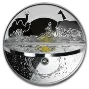 5 Dollars - Elizabeth II Genesis: Creation of the World, Niue, 2019 reverse image
