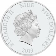 5 Dollars - Elizabeth II Donald Duck obverse image