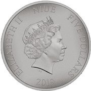 5 Dollars - Elizabeth II The Four Dragons obverse image