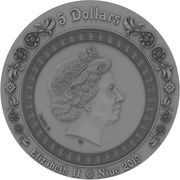 5 Dollars - Elizabeth II Athena and Minerva obverse image