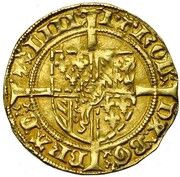 Florin "Burgundian" - Charles the Bold, Belgium, 1468-1474 reverse image