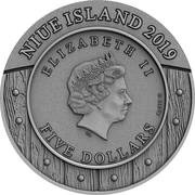 5 Dollars - Elizabeth II Amazons obverse image