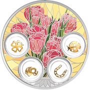 5 Dollars - Elizabeth II Good Luck Charms, Niue, 2019 reverse image