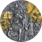 5 Dollars - Elizabeth II Lü Bu, Niue, 2019 reverse image