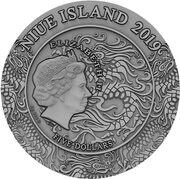 5 Dollars - Elizabeth II Zhao Yun obverse image
