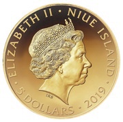 5 Dollars - Elizabeth II Hans Christian Andersen obverse image