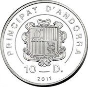 10 Diners Alpine Skiing in the Olympic Games obverse image