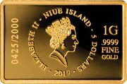 5 Dollars - Elizabeth II Baby Panda obverse image