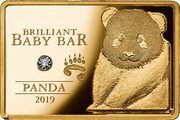 5 Dollars - Elizabeth II Baby Panda, Niue, 2019 reverse image