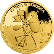 5 Dollars - Elizabeth II Ferdy and Gwendolyn, Niue, 2019 reverse image