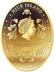 5 Dollars - Elizabeth II Violets obverse image