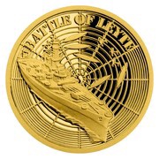 5 Dollars - Elizabeth II Battle of Leyte, Niue, 2019 reverse image