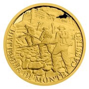5 Dollars - Elizabeth II Battle of Monte Cassino, Niue, 2019 reverse image