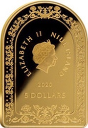 5 Dollars - Elizabeth II John Paul II obverse image