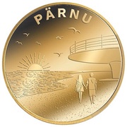 5 Dollars - Elizabeth II Pärnu, Niue, 2020 reverse image
