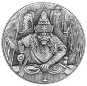 5 Dollars - Elizabeth II Vlad the Impaler, Niue, 2020 reverse image