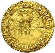 Florin "Saint Philip"- Philip the Handsome 1st type, Belgium, 1496-1500 reverse image