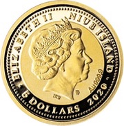 5 Dollars - Elizabeth II Guardian Angel obverse image