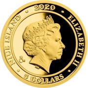 5 Dollars - Elizabeth II Bobík obverse image