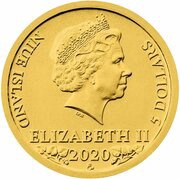 5 Dollars - Elizabeth II Czech Lion obverse image