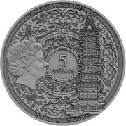 5 Dollars - Elizabeth II Zheng He obverse image