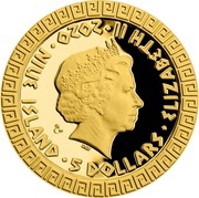 5 Dollars - Elizabeth II Dragon obverse image