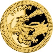 5 Dollars - Elizabeth II Dragon, Niue, 2020 reverse image