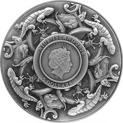 5 Dollars - Elizabeth II Hector of Troy obverse image