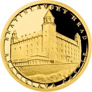 5 Dollars - Elizabeth II Bratislava Castle, Niue, 2020 reverse image