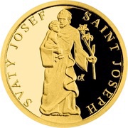 5 Dollars - Elizabeth II Saint Joseph, Niue, 2020 reverse image