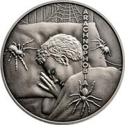 5 Dollars - Elizabeth II Arachnophobia, Niue, 2020 reverse image