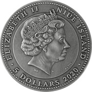 5 Dollars - Elizabeth II Amber Scarabaeus obverse image