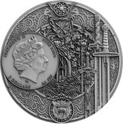 5 Dollars - Elizabeth II Sword of Destiny obverse image