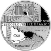 5 Dollars - Elizabeth II Czechoslovak border, Niue, 2020 reverse image