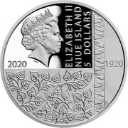 5 Dollars - Elizabeth II First Czechoslovak Constitution obverse image