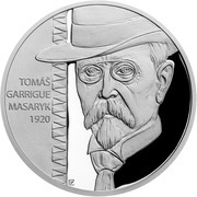 5 Dollars - Elizabeth II Tomáš Garrigue Masaryk, Niue, 2020 reverse image