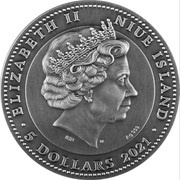 5 Dollars - Elizabeth II Bushido obverse image