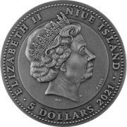 5 Dollars - Elizabeth II Coral Reef obverse image