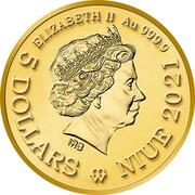 5 Dollars - Elizabeth II Faith obverse image