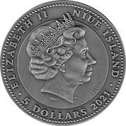 5 Dollars - Elizabeth II Guan Yu obverse image
