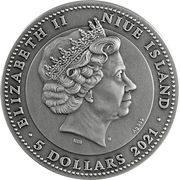 5 Dollars - Elizabeth II Hussar obverse image