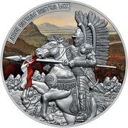 5 Dollars - Elizabeth II Hussar, Niue, 2021 reverse image