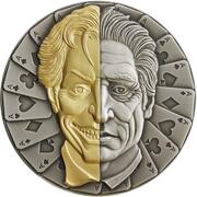 5 Dollars - Elizabeth II Mask, Niue, 2021 reverse image