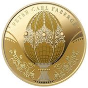 5 Dollars - Elizabeth II Faberge, Niue, 2021 reverse image