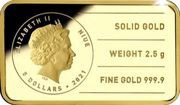 5 Dollars - Elizabeth II Napoleon Bonaparte obverse image