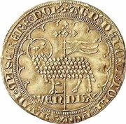 Agnel "Mouton d'Or" - Joanna and Wenceslas obverse image